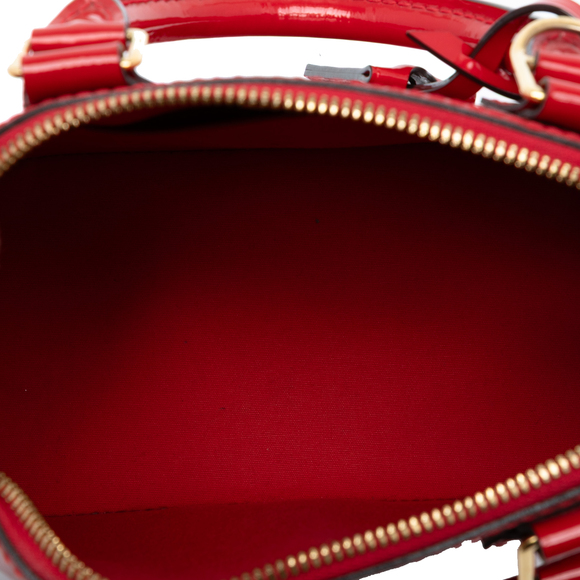 Pre-Loved Louis Vuitton Monogram Vernis Alma BB - Picture 4 of 7
